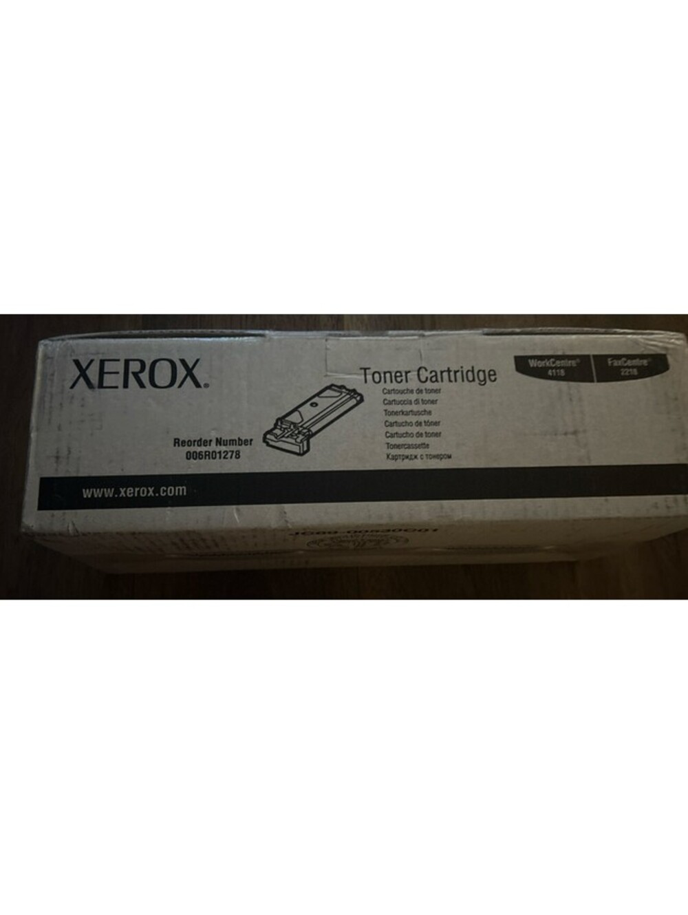 Genuine Xerox 006R01278 Toner Cartridge Workcentre 4118 Faxcentre 2218
